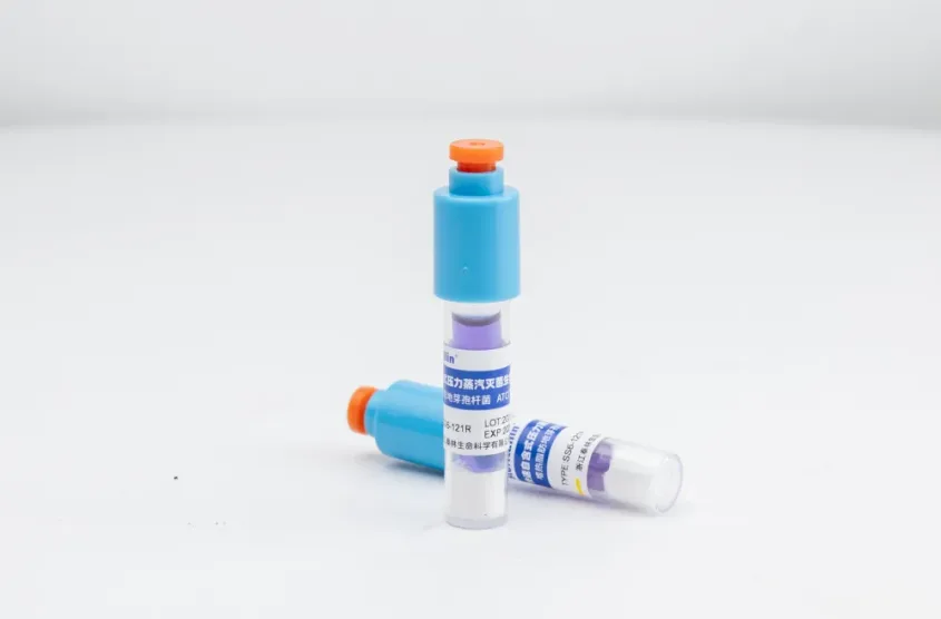 SS6-121R Rapid Self-contained Biological Indicator for Steam Sterilization