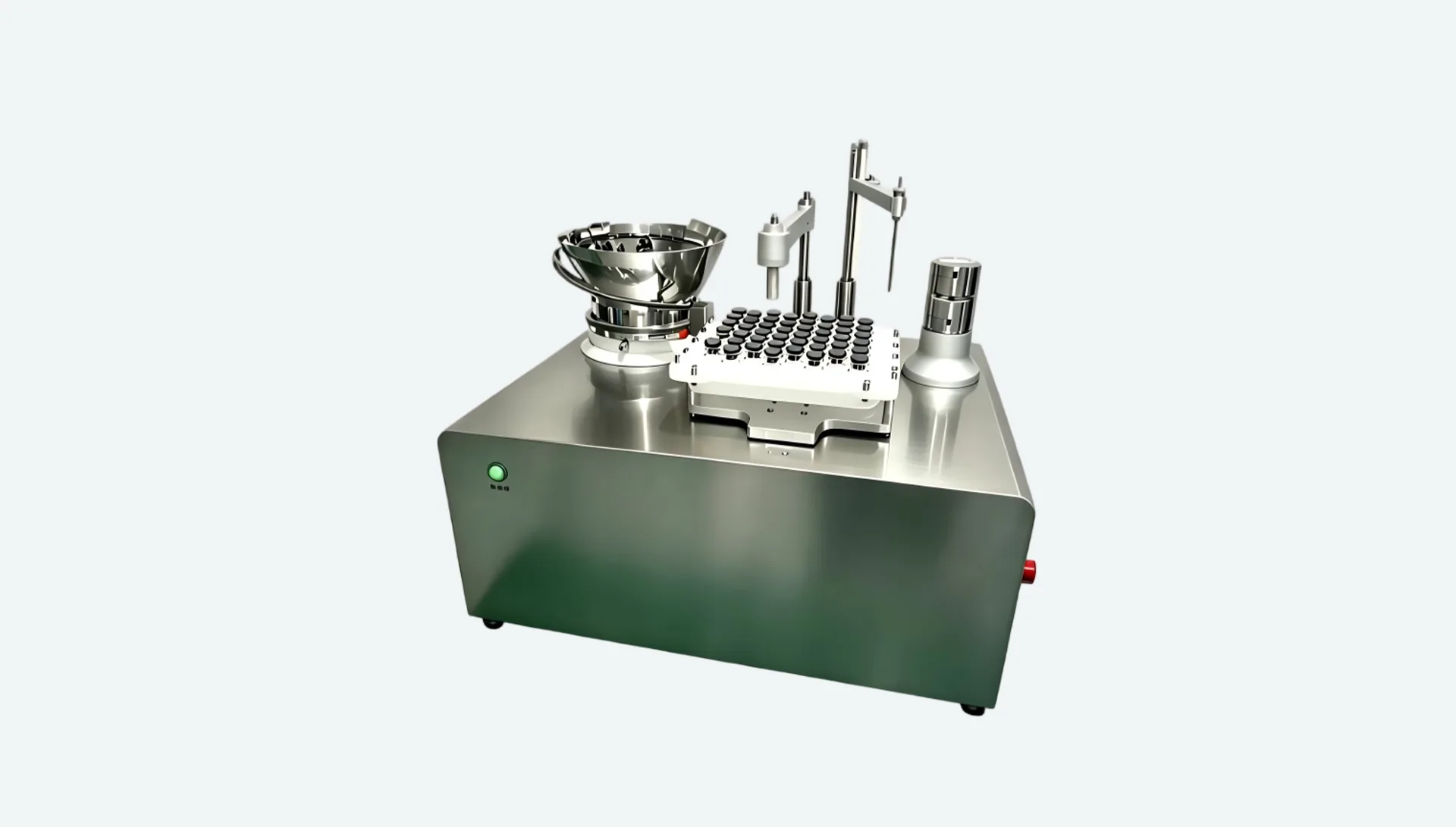Desktop Nested Liquid Filling & Stoppering Machine DNLF01