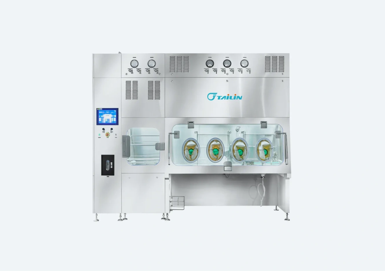 Sterility test isolator